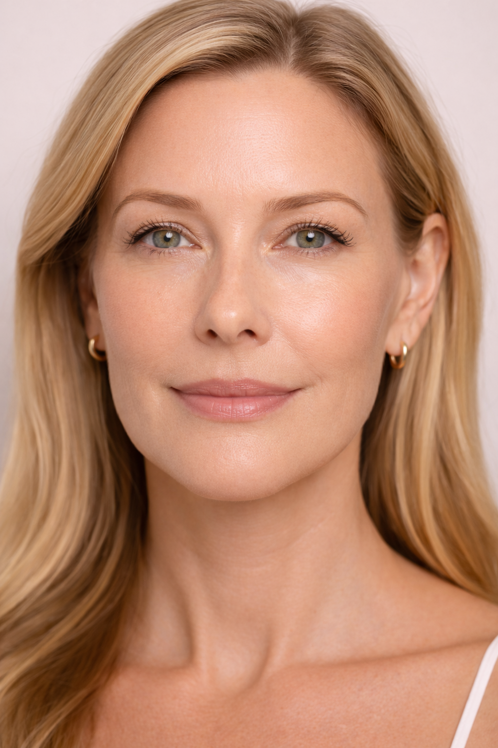 After carbon laser peel — visible pore reduction and radiant skin glow